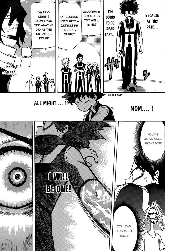 Boku No Hero Academia - Chapter 6 : What I Can Do For Now