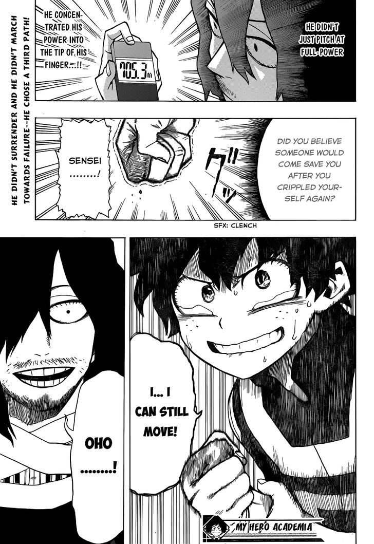 Boku No Hero Academia - Chapter 6 : What I Can Do For Now