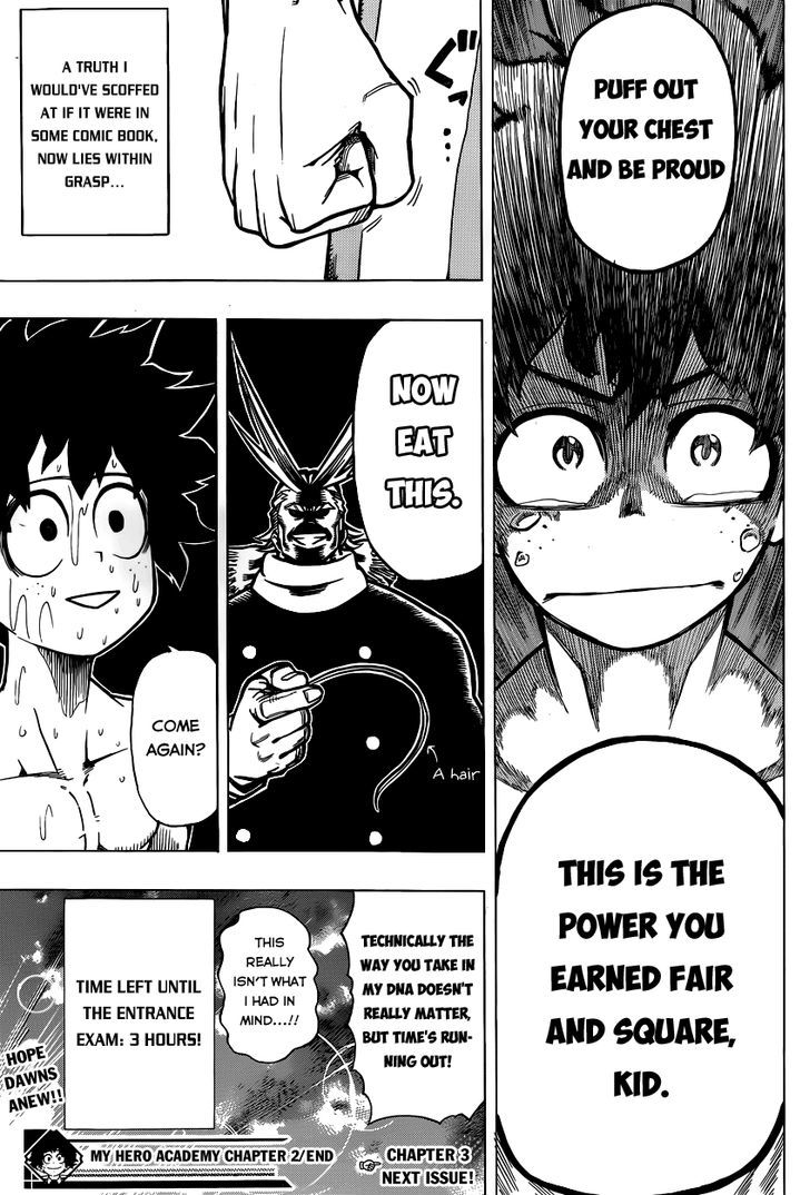 Boku No Hero Academia - Chapter 2 : Roaring Muscles!