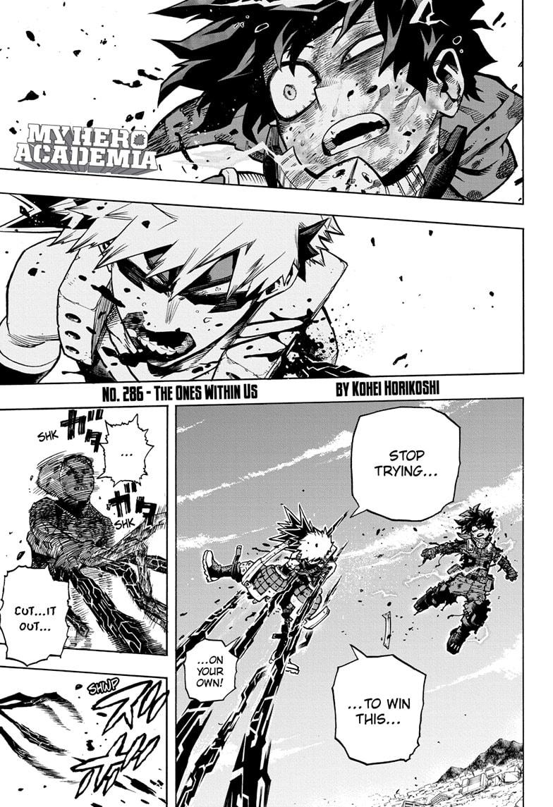 Boku No Hero Academia - Chapter 286