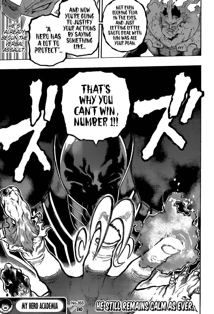 Boku No Hero Academia - Chapter 353: Endeavor