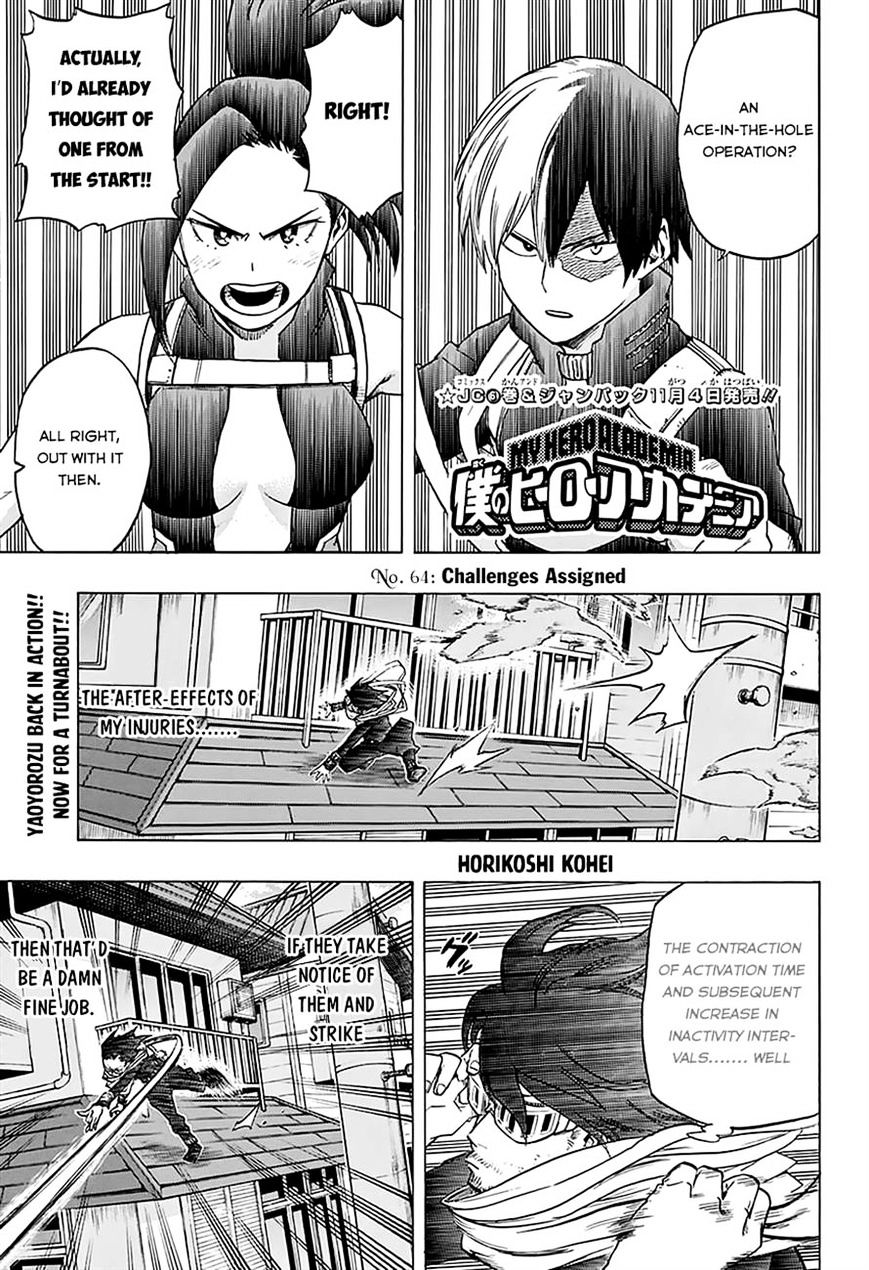 Boku No Hero Academia - Chapter 64