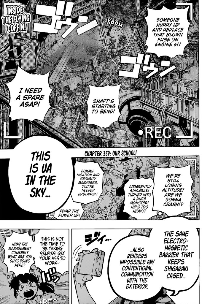 Boku No Hero Academia - Chapter 359