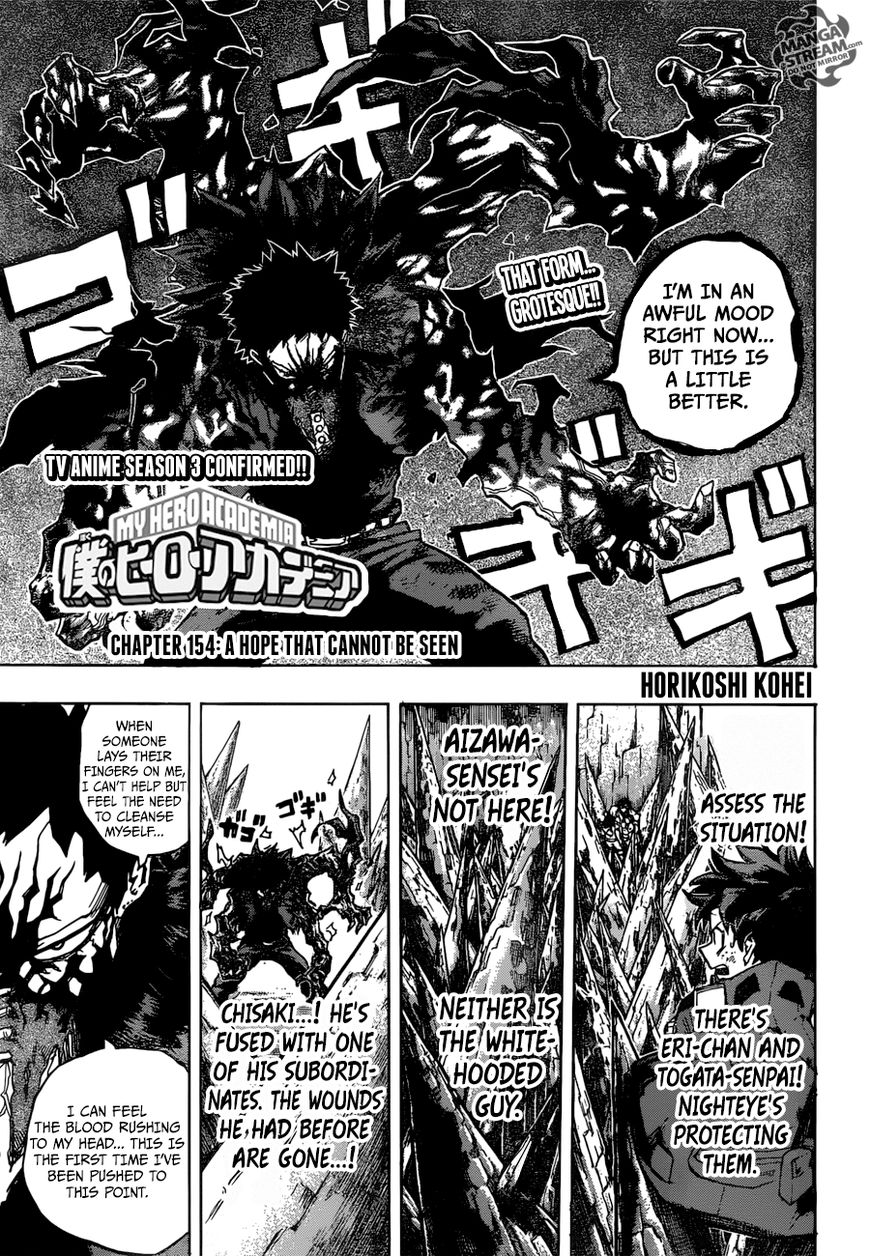 Boku No Hero Academia - Chapter 154