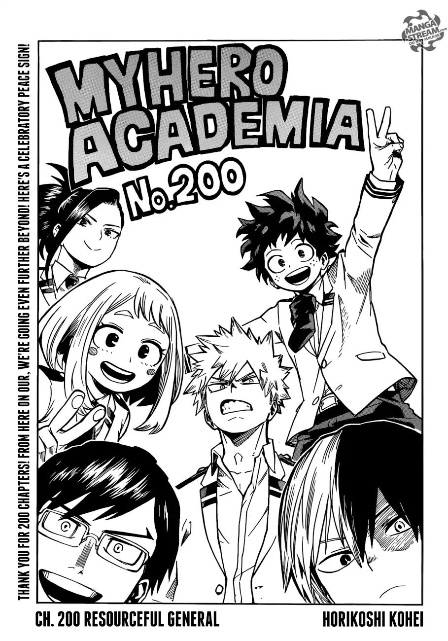 Boku No Hero Academia - Chapter 200