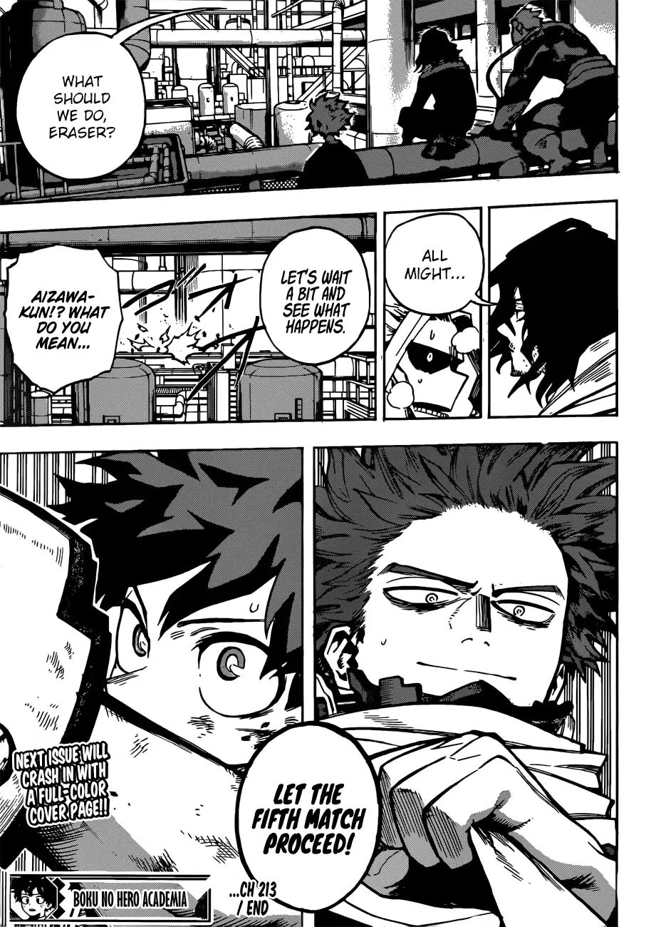 Boku No Hero Academia - Chapter 213: Whereabouts Of The Soul