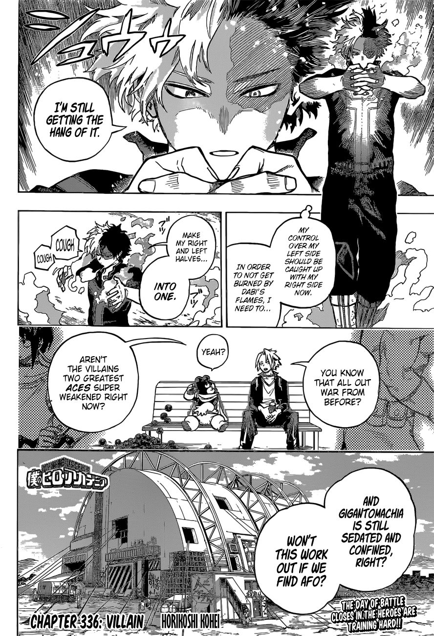 Boku No Hero Academia - Chapter 336