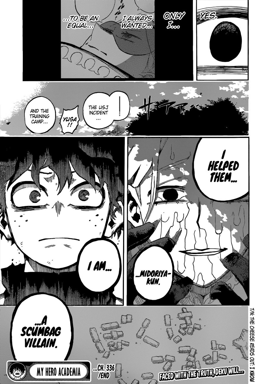 Boku No Hero Academia - Chapter 336