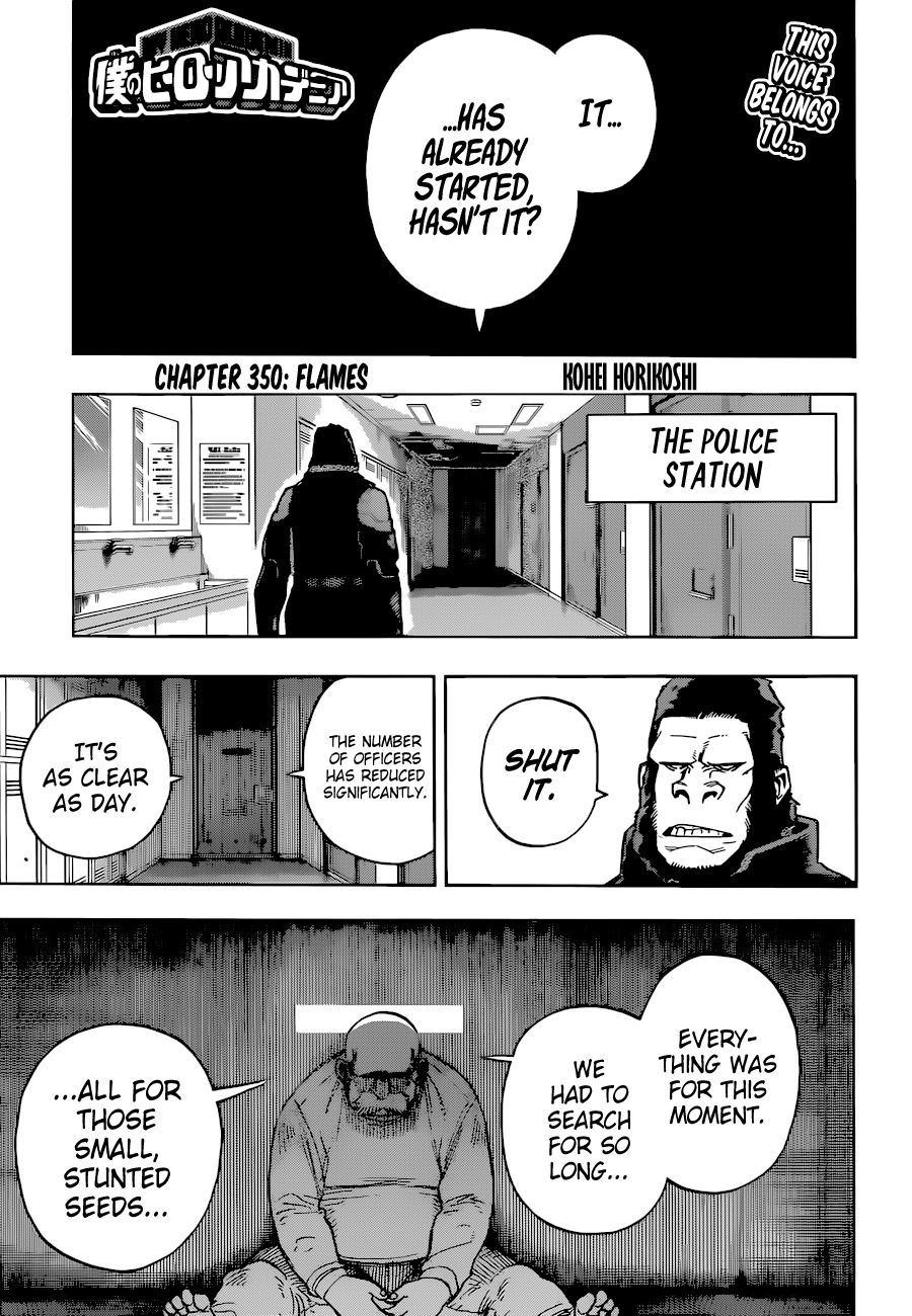 Boku No Hero Academia - Chapter 350