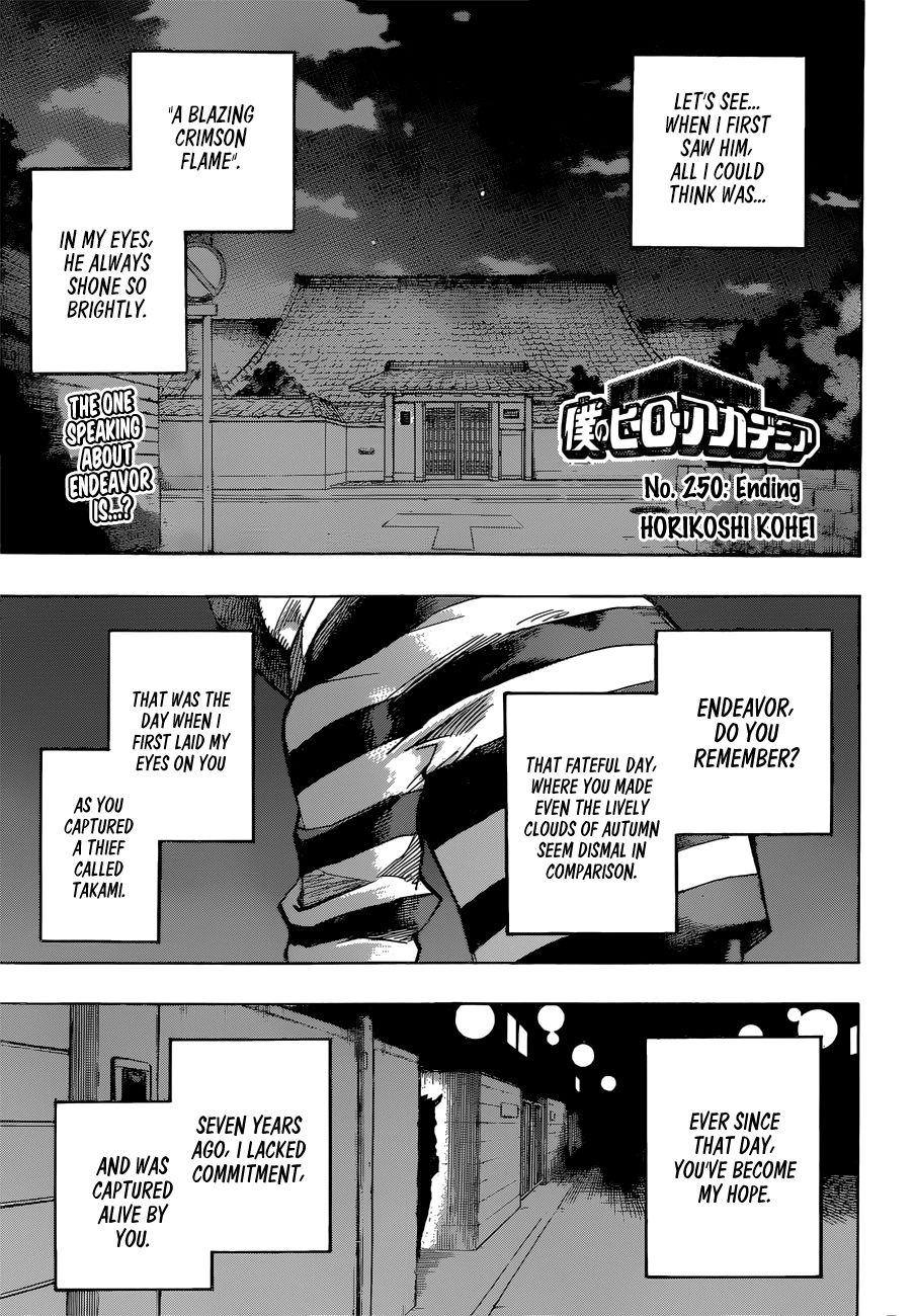 Boku No Hero Academia - Chapter 250: Ending