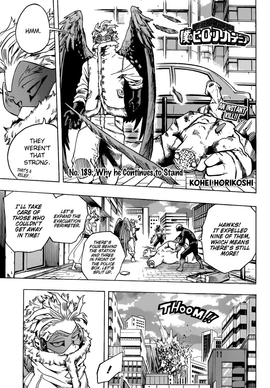 Boku No Hero Academia - Chapter 189