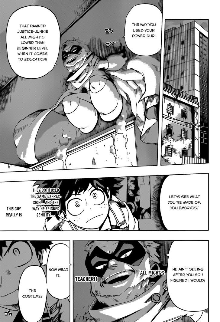 Boku No Hero Academia - Chapter 47 : To Wriggle