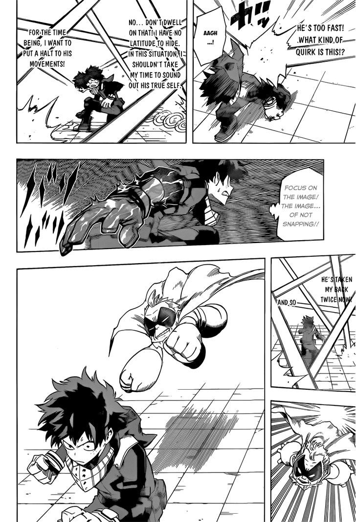 Boku No Hero Academia - Chapter 47 : To Wriggle