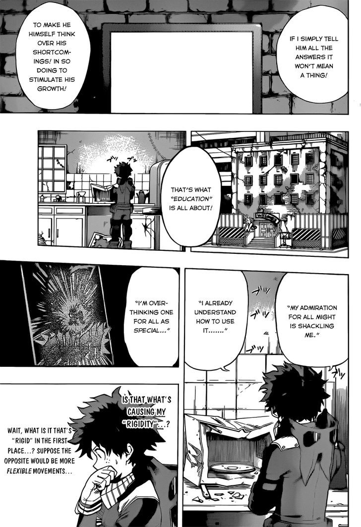 Boku No Hero Academia - Chapter 47 : To Wriggle