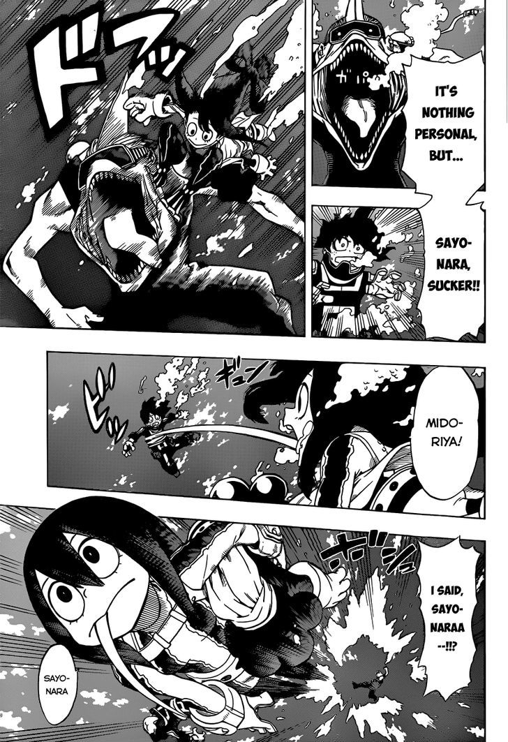 Boku No Hero Academia - Chapter 14 : Face-Off Against The Unknown