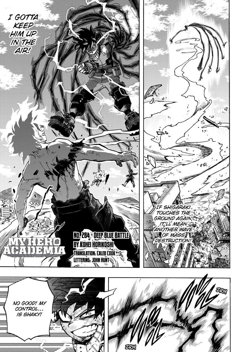 Boku No Hero Academia - Chapter 284