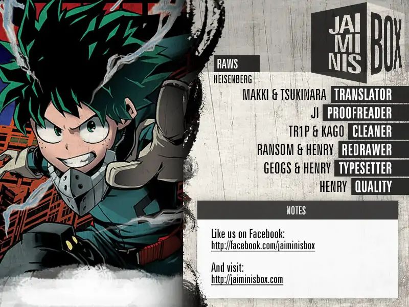 Boku No Hero Academia - Chapter 218: The Special Abilities Liberation Army