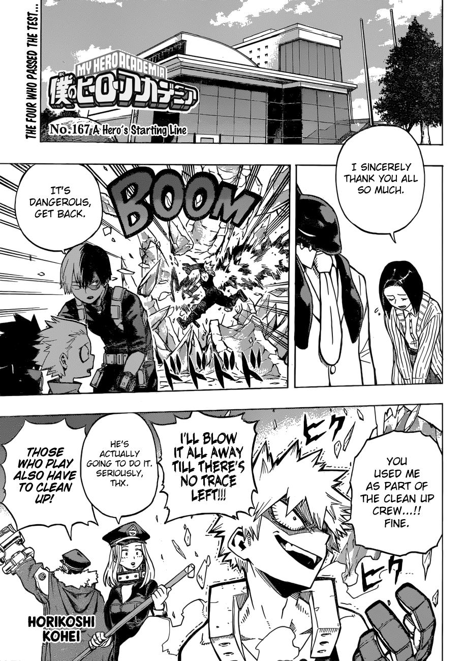 Boku No Hero Academia - Chapter 167