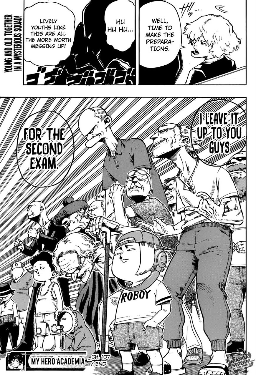 Boku No Hero Academia - Chapter 107