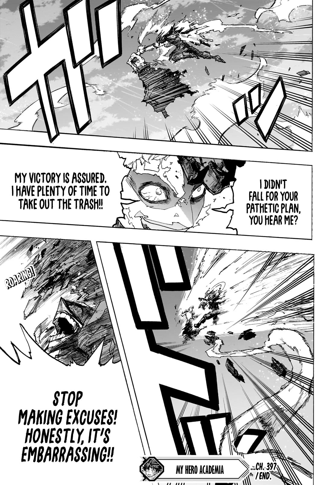 Boku No Hero Academia - Chapter 397: Taking Out The Trash