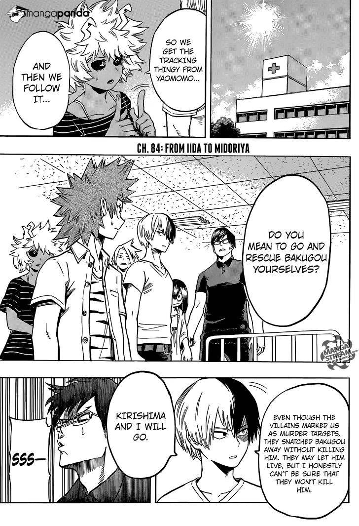 Boku No Hero Academia - Chapter 84