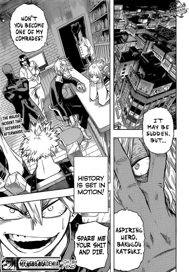 Boku No Hero Academia - Chapter 84