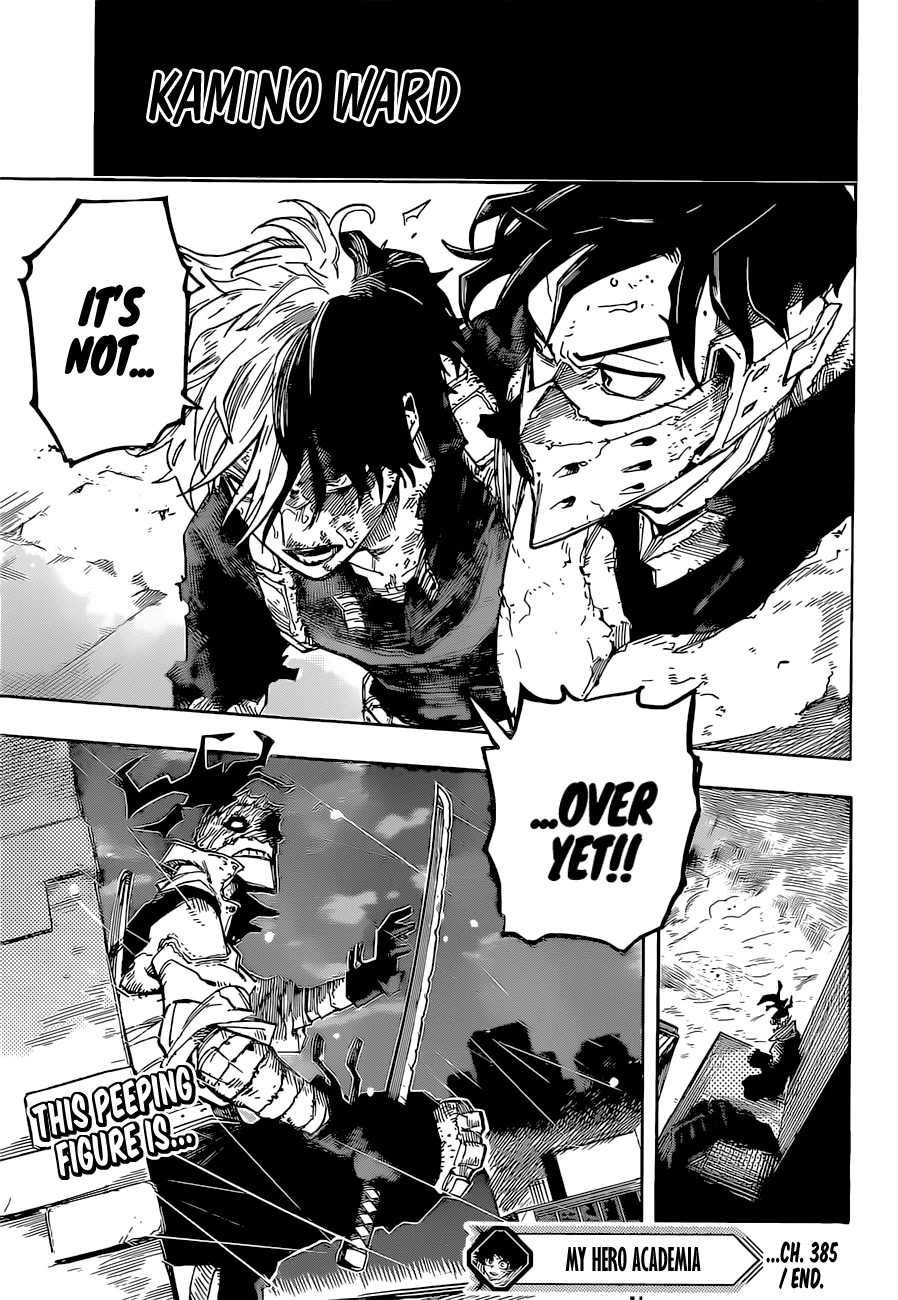 Boku No Hero Academia - Chapter 385: A Youthful Urge