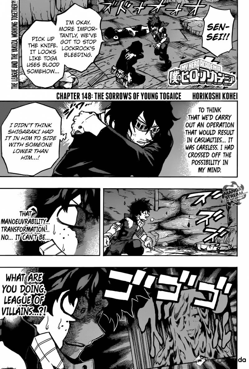 Boku No Hero Academia - Chapter 148