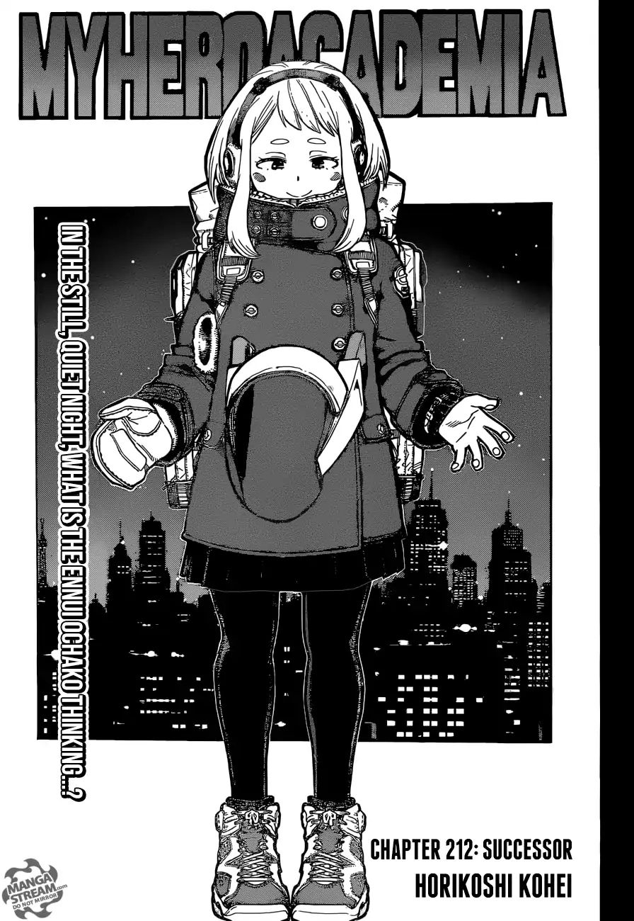 Boku No Hero Academia - Chapter 212: Successor