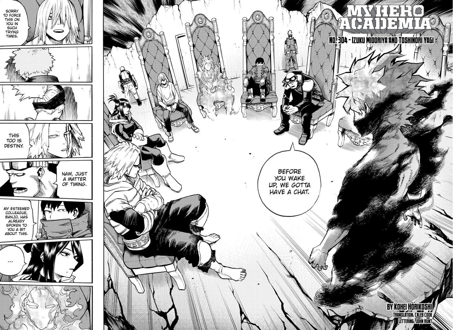 Boku No Hero Academia - Chapter 304