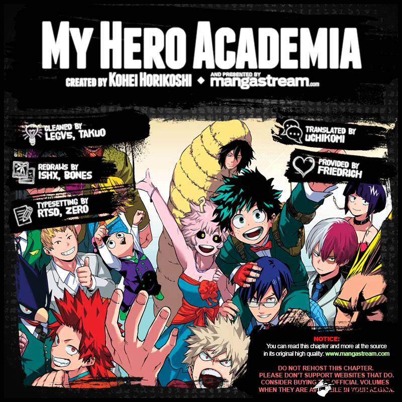 Boku No Hero Academia - Chapter 125