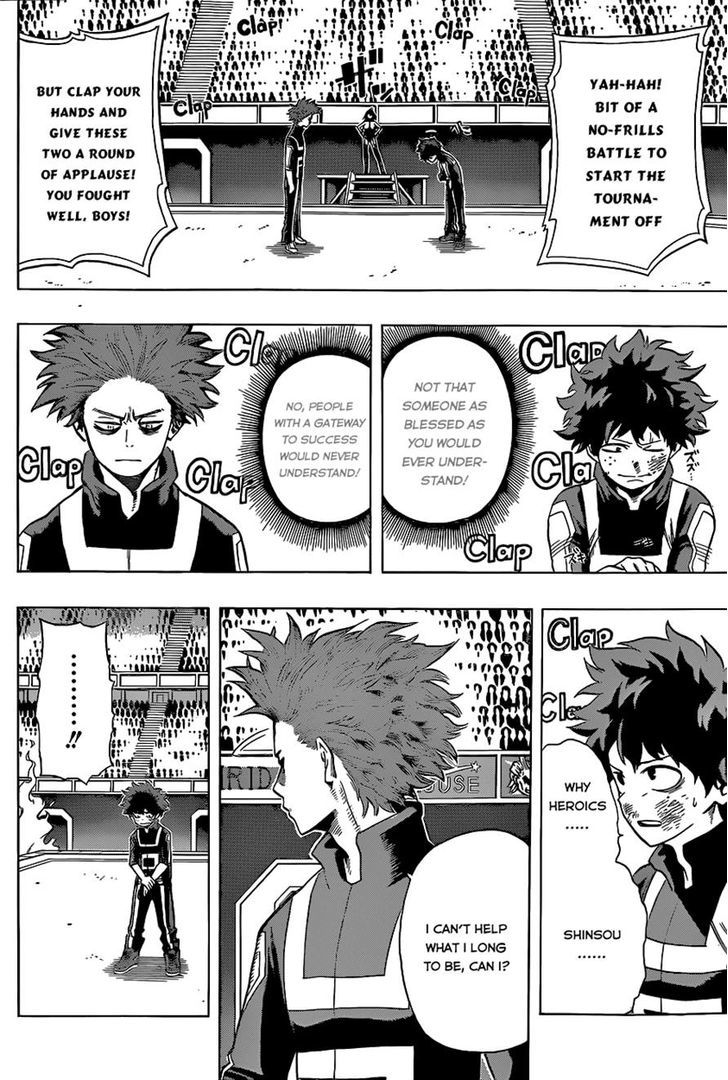 Boku No Hero Academia - Chapter 34 : Winners And Losers