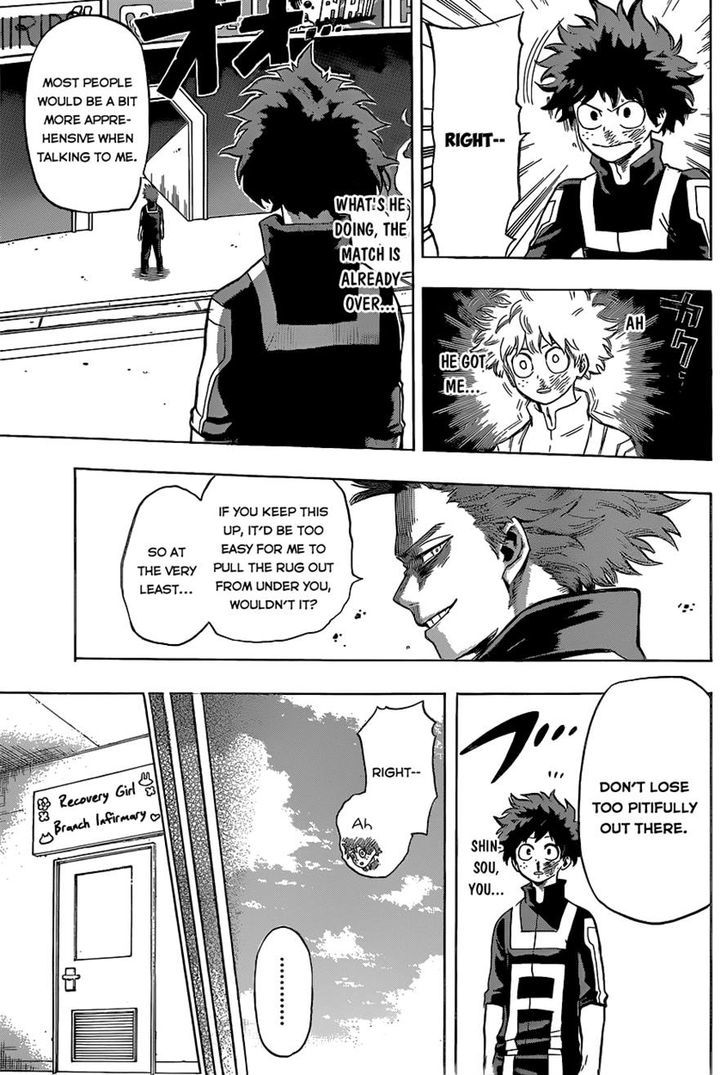 Boku No Hero Academia - Chapter 34 : Winners And Losers