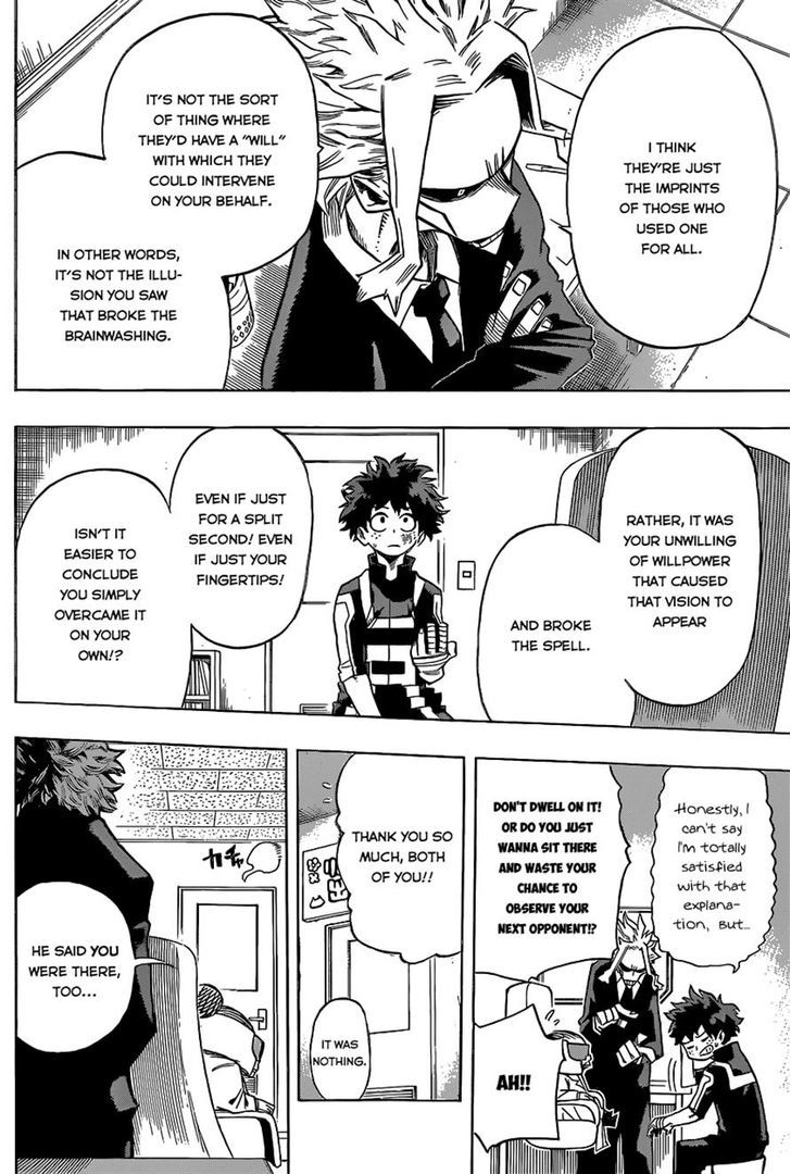 Boku No Hero Academia - Chapter 34 : Winners And Losers