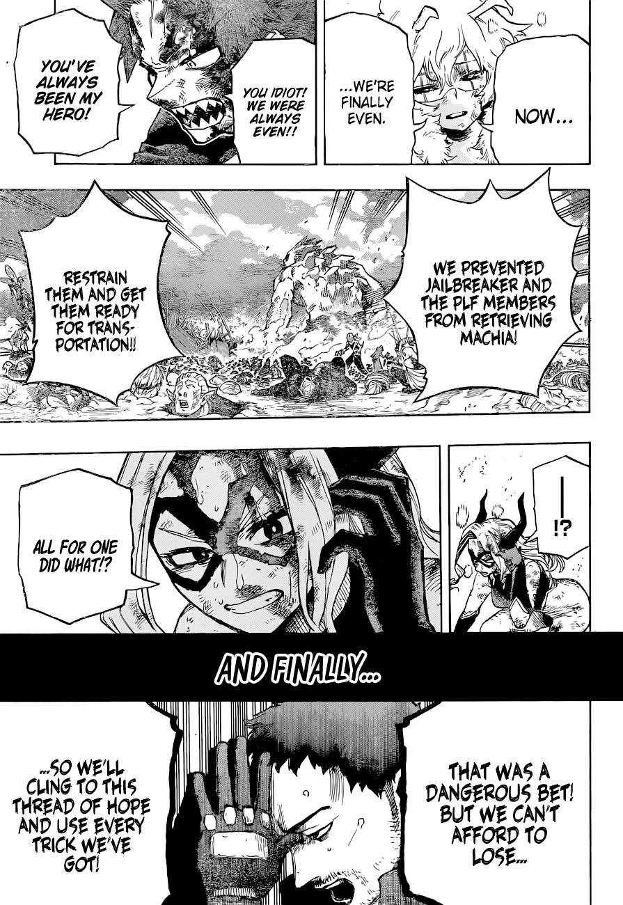 Boku No Hero Academia - Chapter 383: A Small Heart