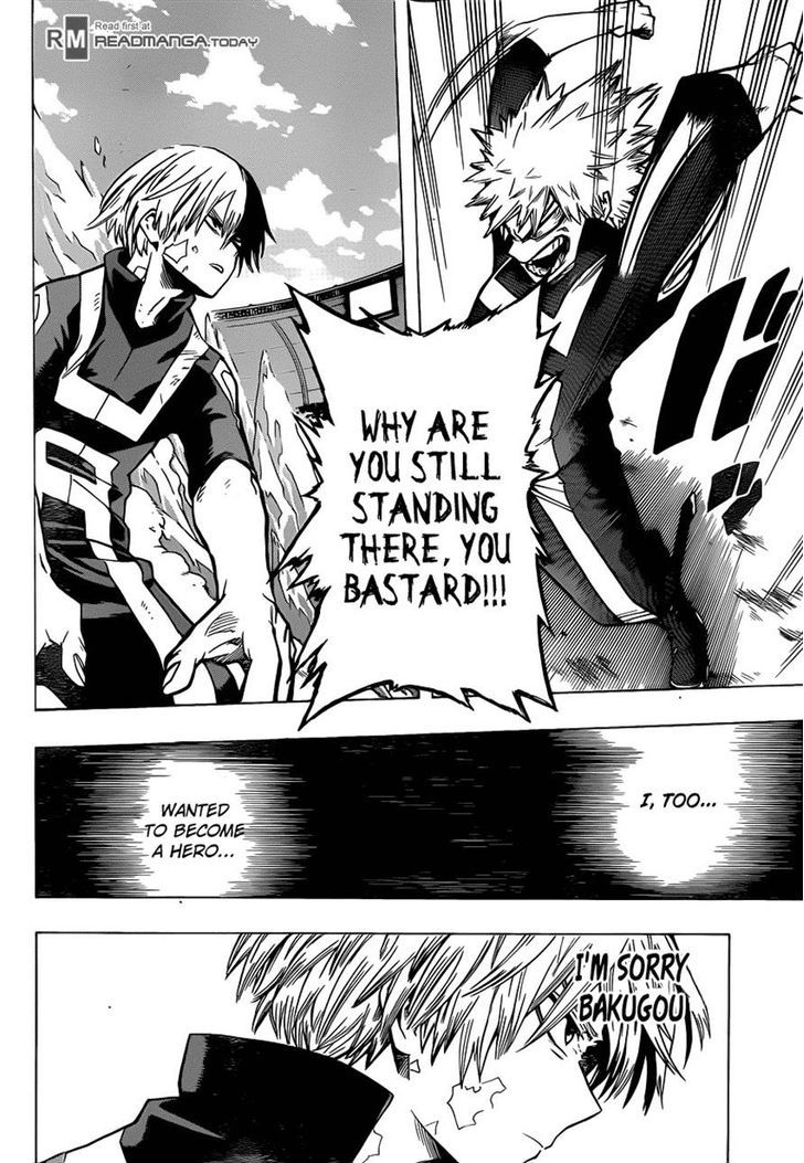 Boku No Hero Academia - Chapter 43 : Todoroki Vs. Bakugou