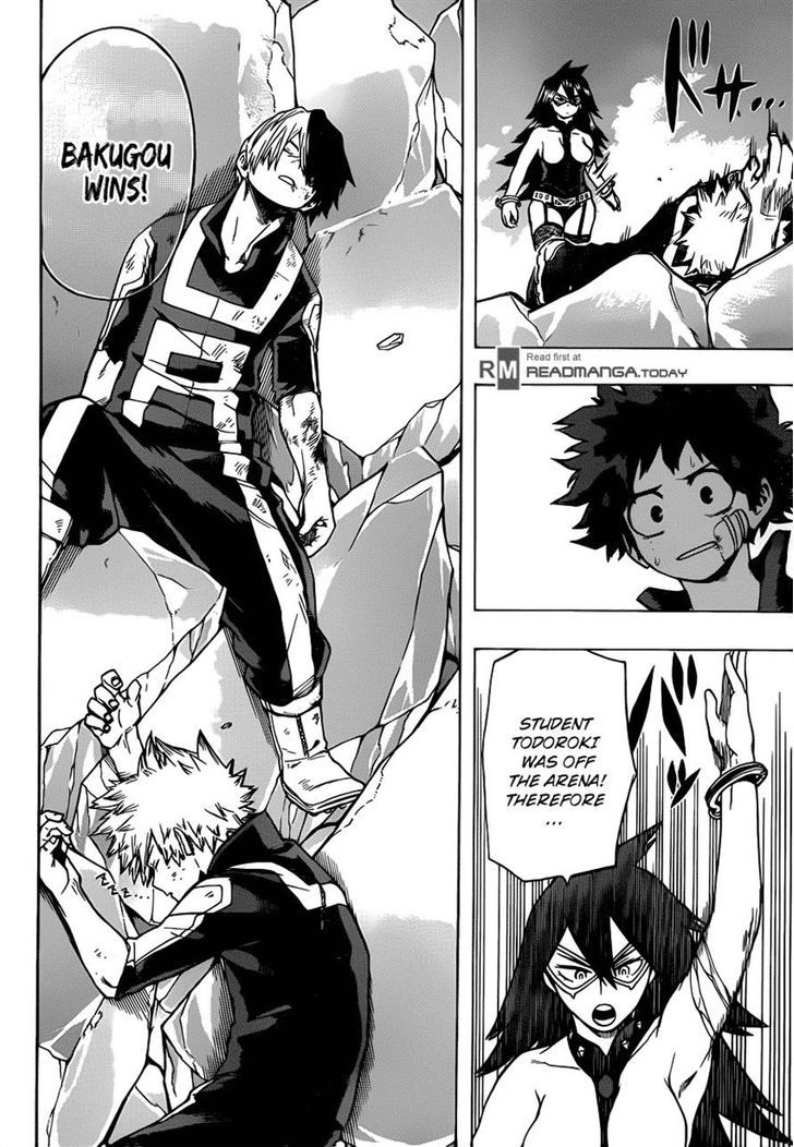 Boku No Hero Academia - Chapter 43 : Todoroki Vs. Bakugou