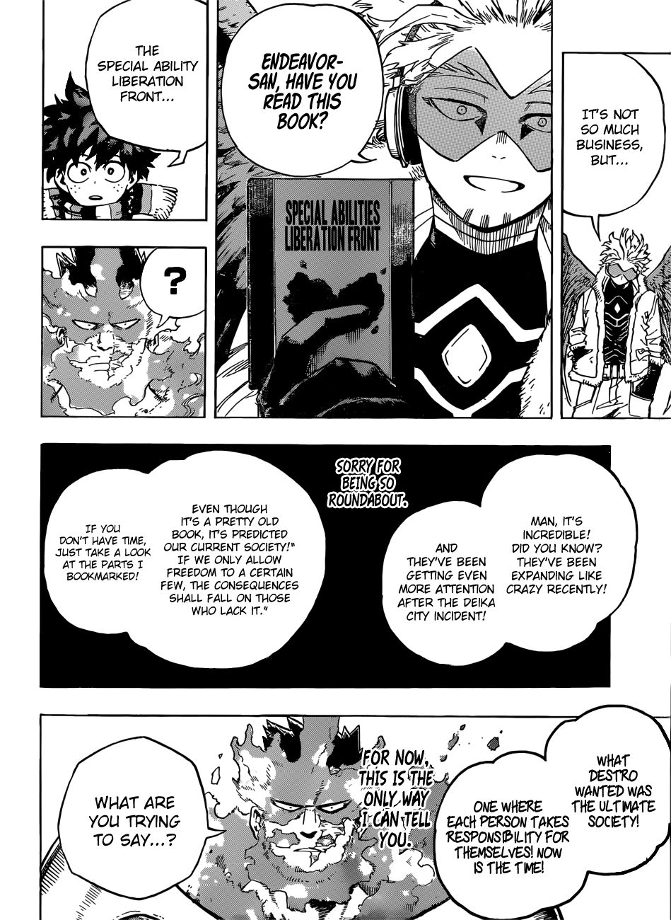 Boku No Hero Academia - Chapter 244: Recommendation