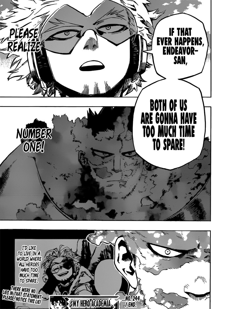 Boku No Hero Academia - Chapter 244: Recommendation