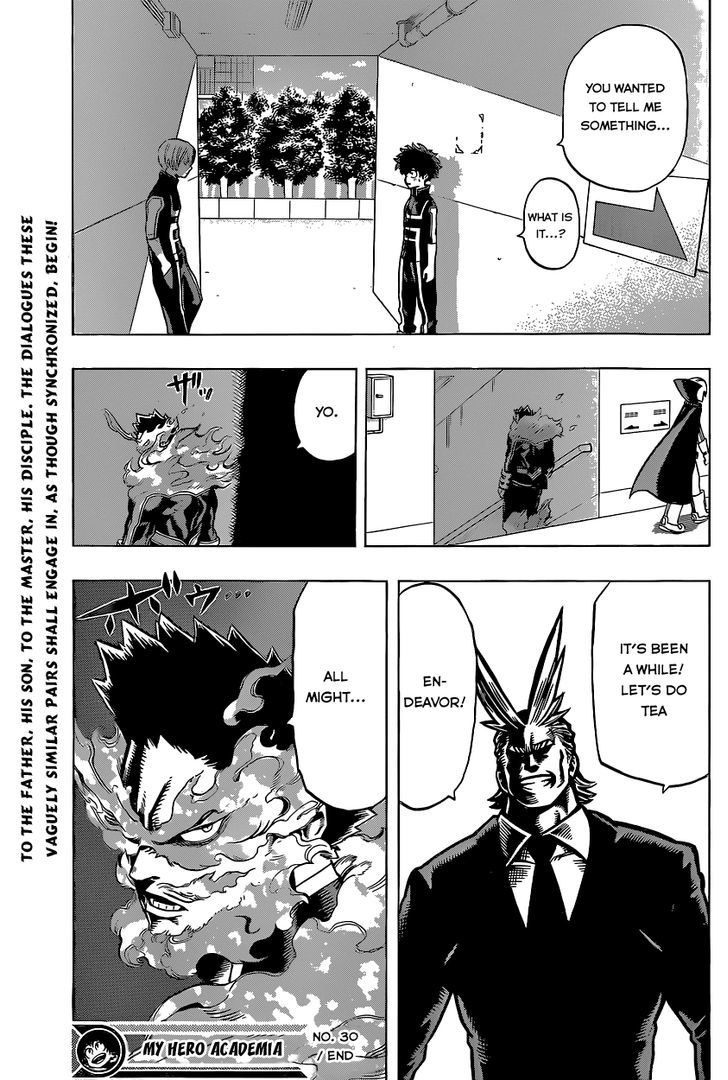 Boku No Hero Academia - Chapter 30 : The Human Cavalry Battle Finis