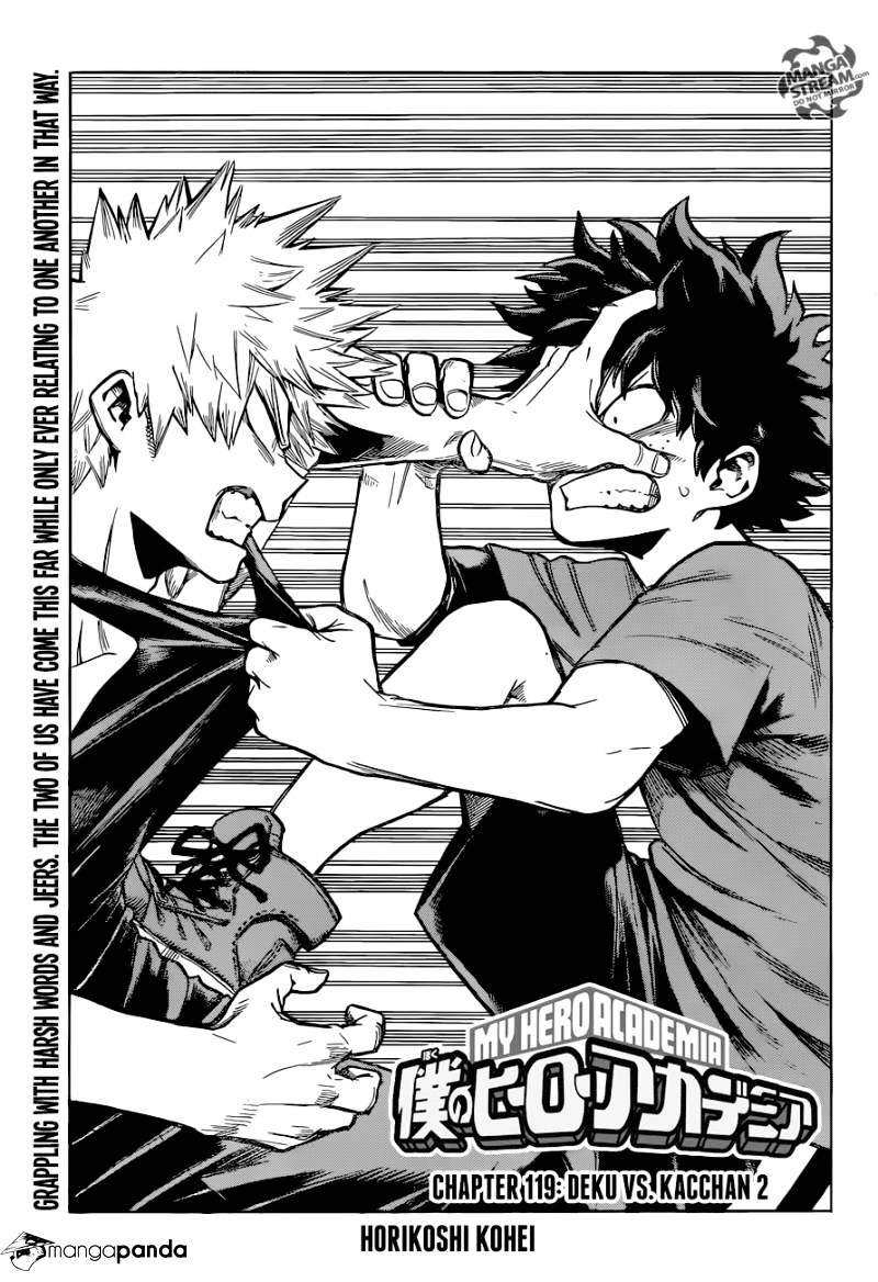 Boku No Hero Academia - Chapter 119