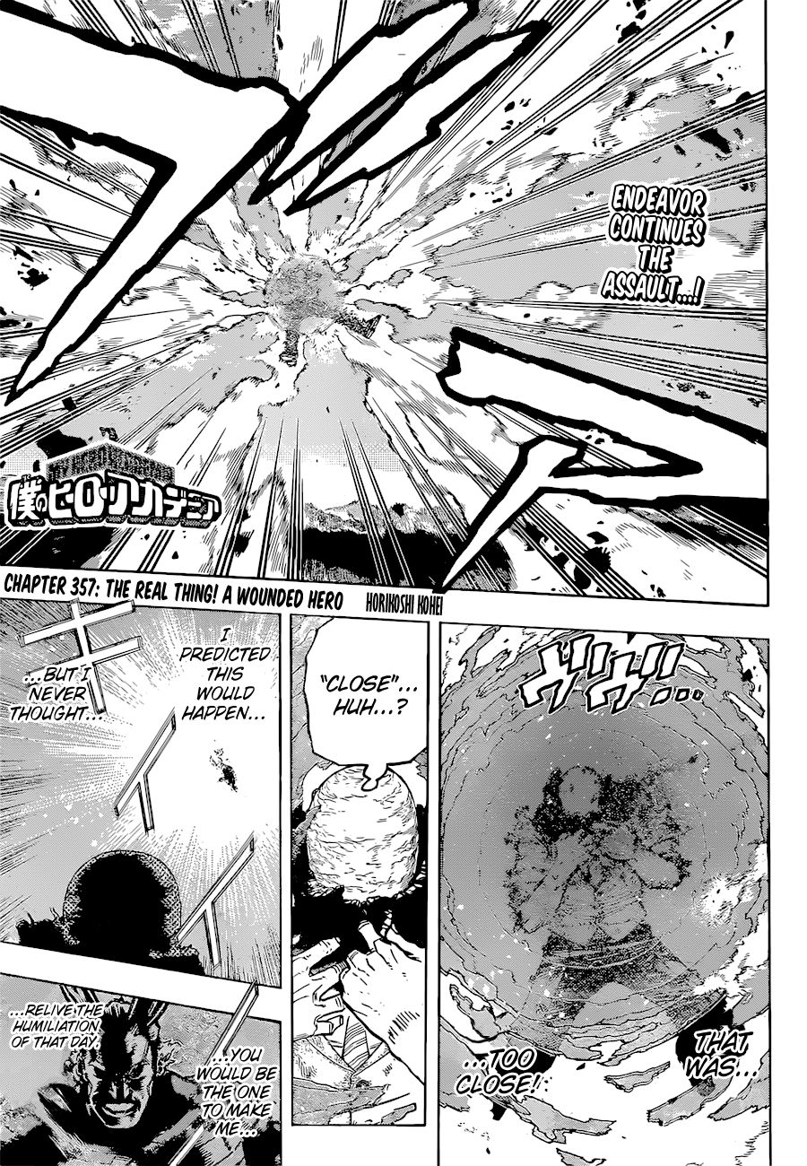 Boku No Hero Academia - Chapter 357