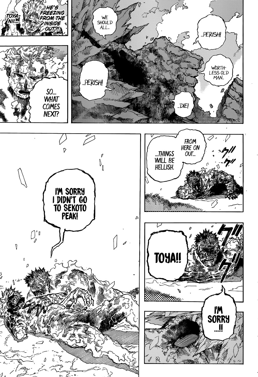 Boku No Hero Academia - Chapter 390: Shoto Todoroki : Rising