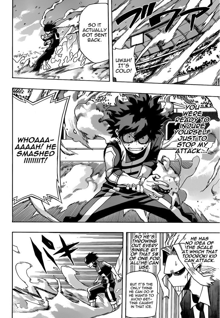 Boku No Hero Academia - Chapter 38 : Todoroki Vs. Midoriya