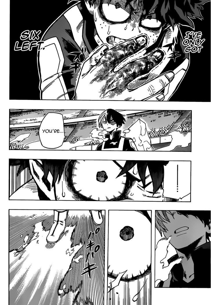 Boku No Hero Academia - Chapter 38 : Todoroki Vs. Midoriya