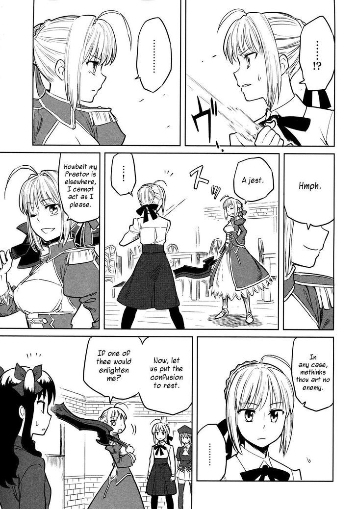 All Around Type-Moon - Ahnenerbe No Nichijou - Vol.2 Chapter 8 : ~Saber X Saber~