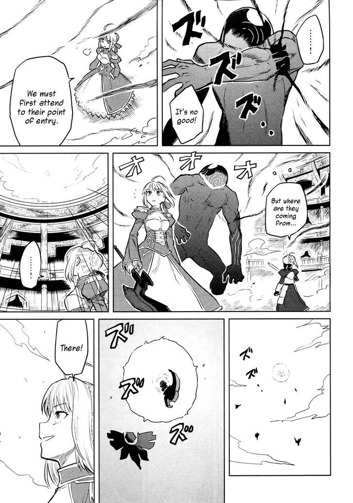 All Around Type-Moon - Ahnenerbe No Nichijou - Vol.2 Chapter 8 : ~Saber X Saber~