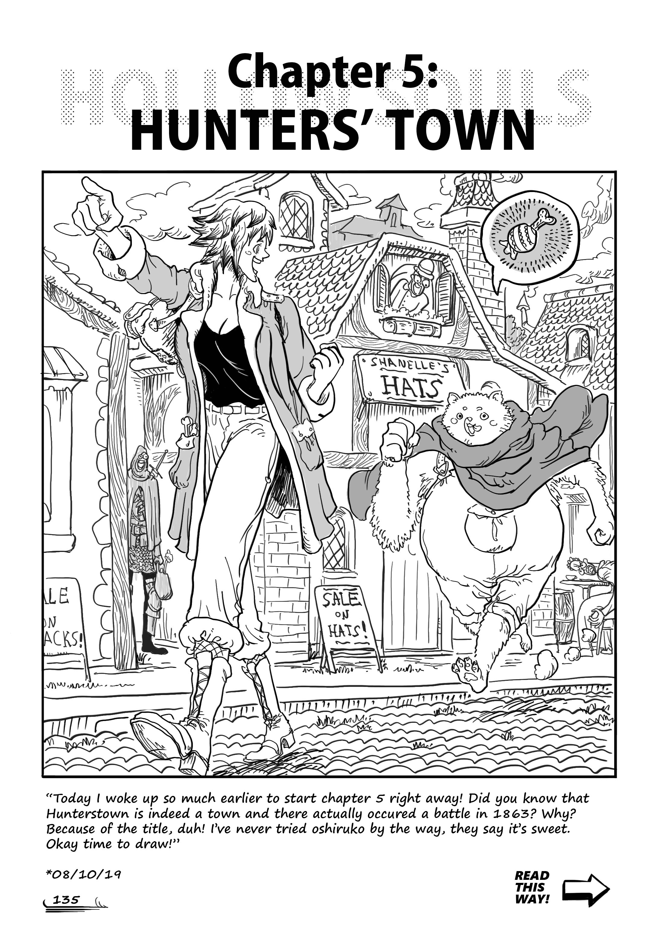 Hollow Souls - Vol.1 Chapter 5: Hunter's Town