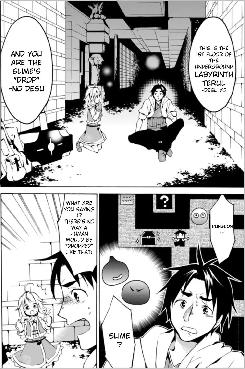 Level 1 Dakedo Unique Skill De Saikyou Desu - Chapter 1.1