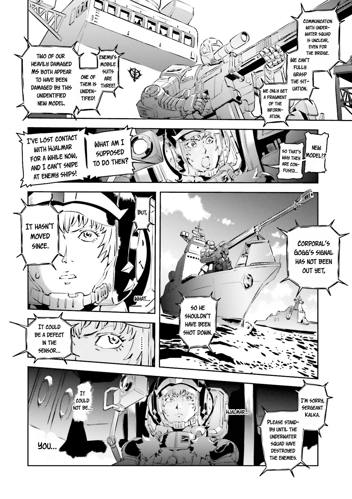 Mobile Suit Gundam - The Origin Msd: Cucuruz Doan’s Island - Vol.1 Chapter 4: Invisible Enemy